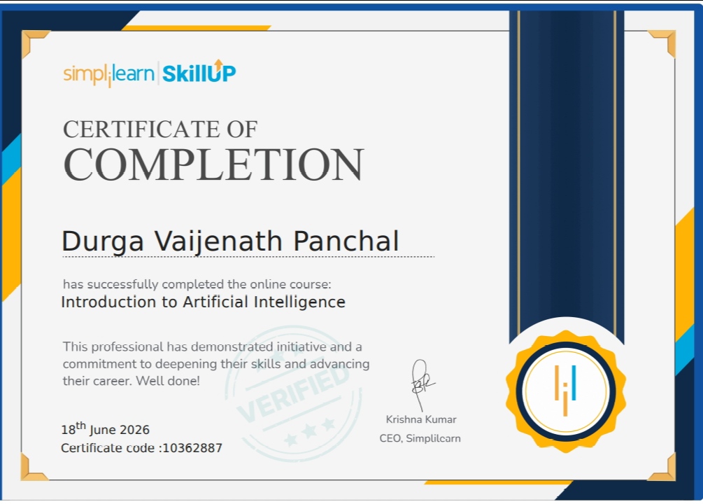 Introduction to Generative AI Studio Certificate